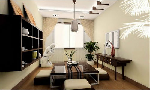 看男教師與女白領(lǐng)的120平時(shí)尚懷舊美家裝修效果